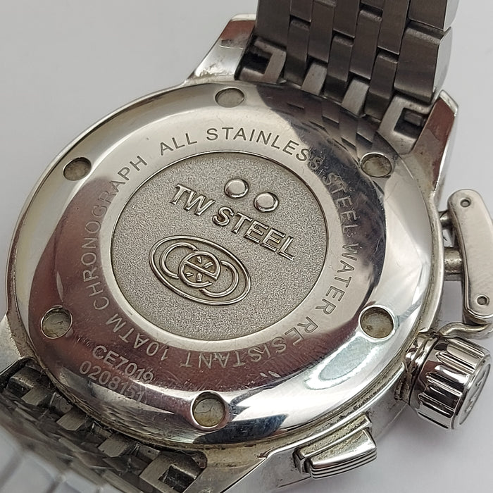 TW STEEL CEO ADESSO 45mm Black Dial Chronograph CE7019 Watch