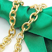 Load image into Gallery viewer, Ladies Yellow Gold 9ct (375, 9k) Rare Heart Tag With Diamond Toggle Necklace
