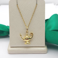 Load image into Gallery viewer, Ladies Yellow Gold 9ct (375, 9K) Rare Genie Lamp High Quality Pendant
