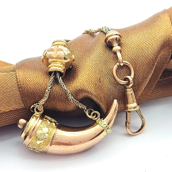 Antique Cornucopia 'Horn Of Plenty" Rose Gold 9ct (375,9K) High Quality Pendant