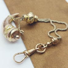 Load image into Gallery viewer, Antique Cornucopia &#39;Horn Of Plenty&quot; Rose Gold 9ct (375,9K) High Quality Pendant
