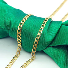 Load image into Gallery viewer, Curb Link Chain Italian Yellow Gold 9ct (375, 9K) Unisex Necklace
