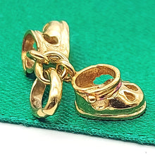 Load image into Gallery viewer, Little Children Boots Yellow Gold 9ct (375, 9K) Rare High Quality Pendant/Charm
