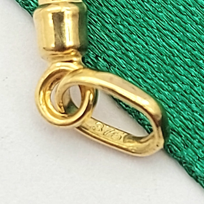 Champagne Bottle Yellow Gold 9ct (375, 9K) Rare High Quality Pendant