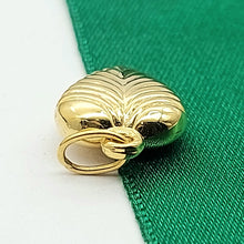Load image into Gallery viewer, Rib-Cage Heart Yellow Gold 9ct (375, 9K) Rare High Quality Pendant
