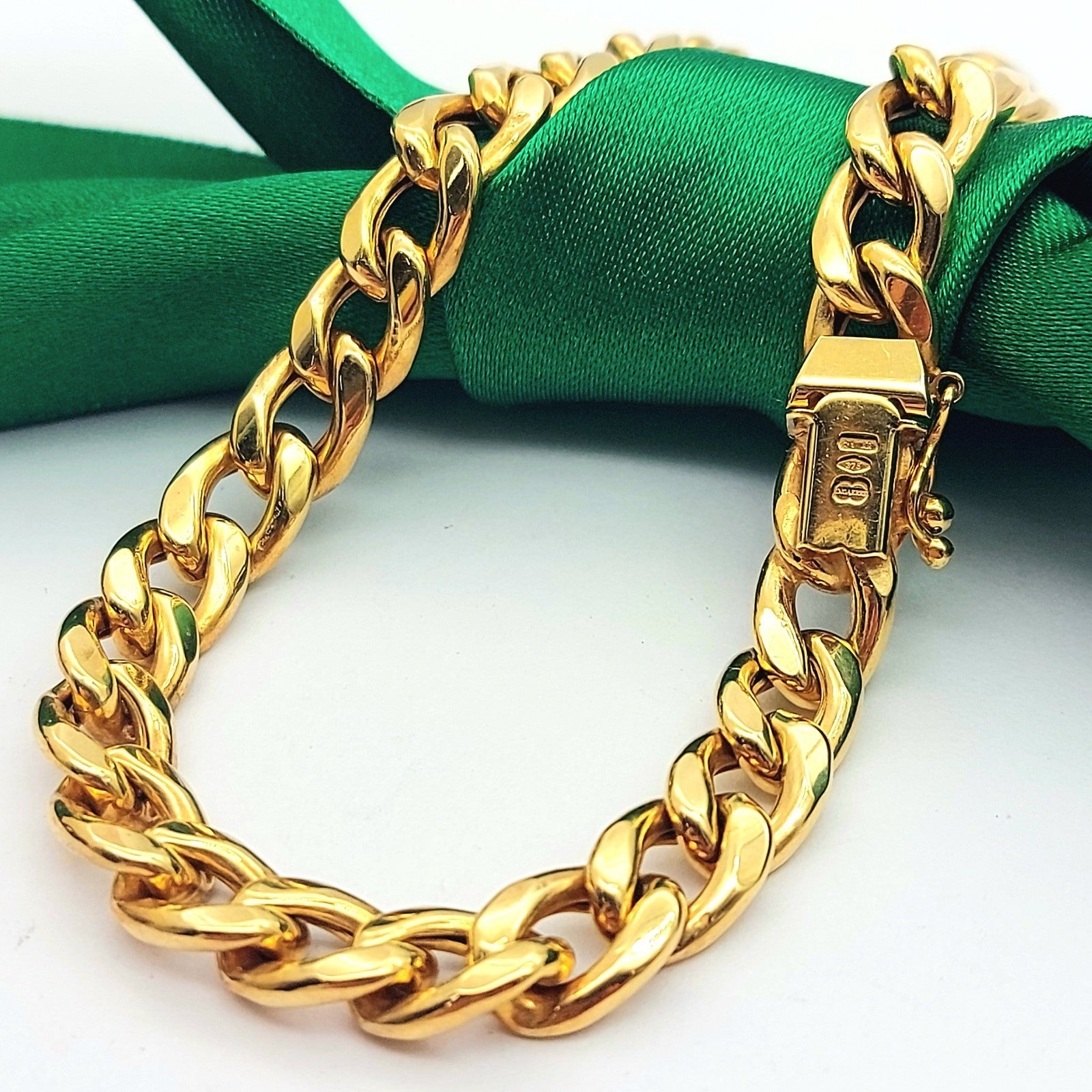 UNOAERRE Cuban Curb Link Yellow Gold 9ct (375, 9K) Bracelet