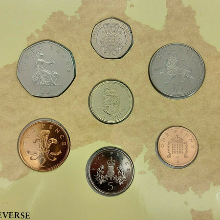 1988 United Kingdom Brilliant Uncirculated Coin Collection
