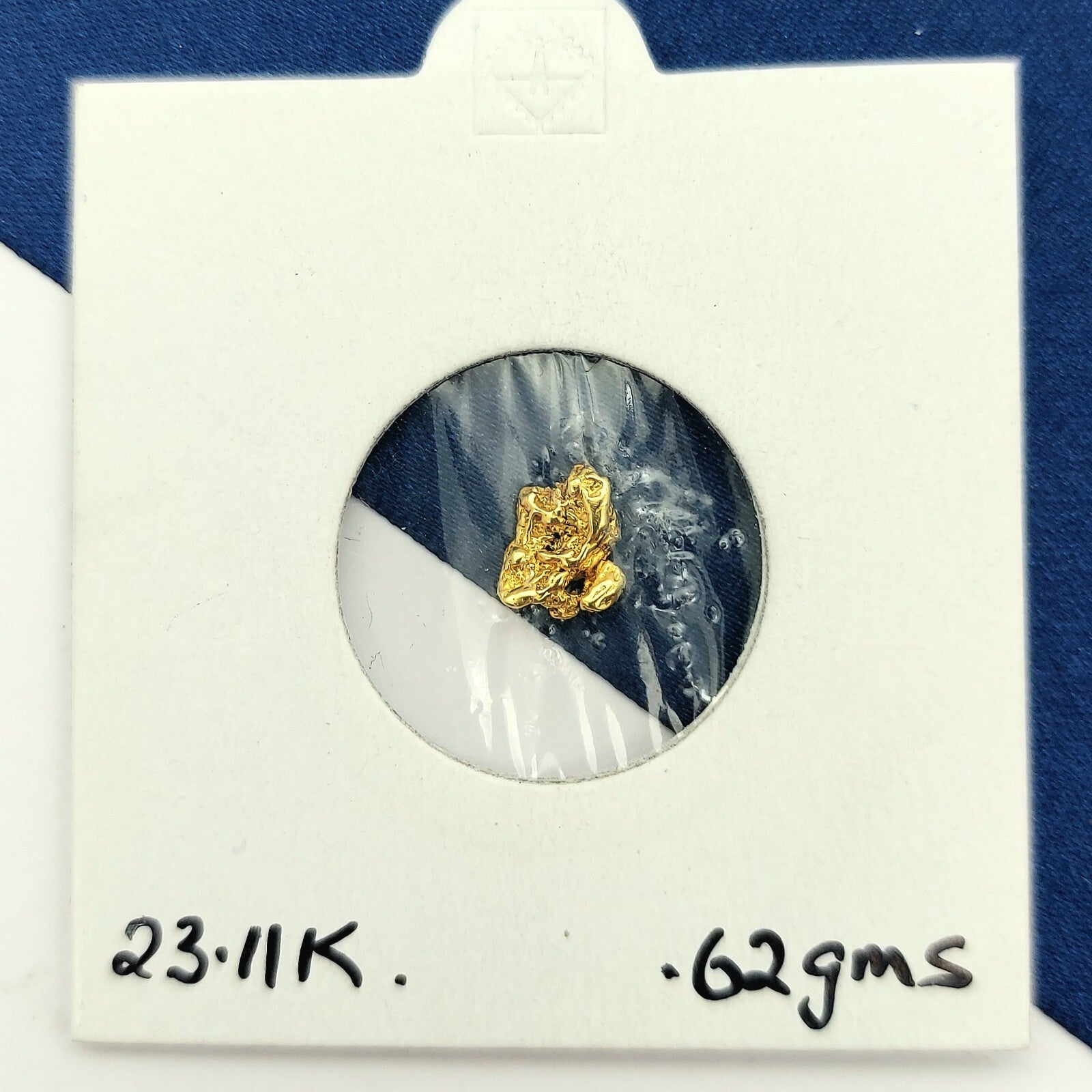 23k Natural Australian RARE Small Gold Nugget