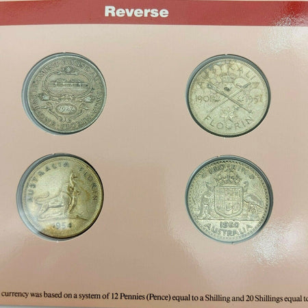 1927 - 1963 Commemorative and Regular Florins - Australian Pre-Decimal Coin Set