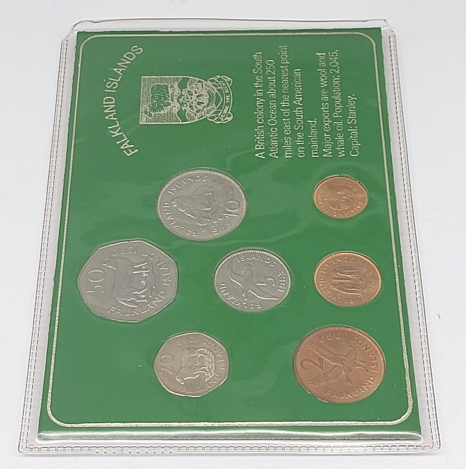 1983 Falkland Islands Uncirculated Coin Set