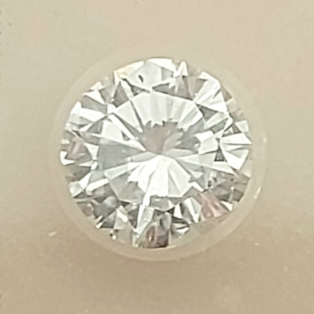 0.37 CT Natural White Diamond Round Brilliant Cut VS2 F Grade Certificate IGI