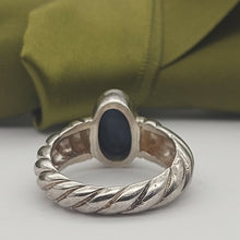 Load image into Gallery viewer, Unisex Ring Silver (925) Opal Unique Dress Ring
