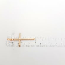 Load image into Gallery viewer, Unisex Pendant 14ct (585, 14K) Rose Gold Large Cross Pendant
