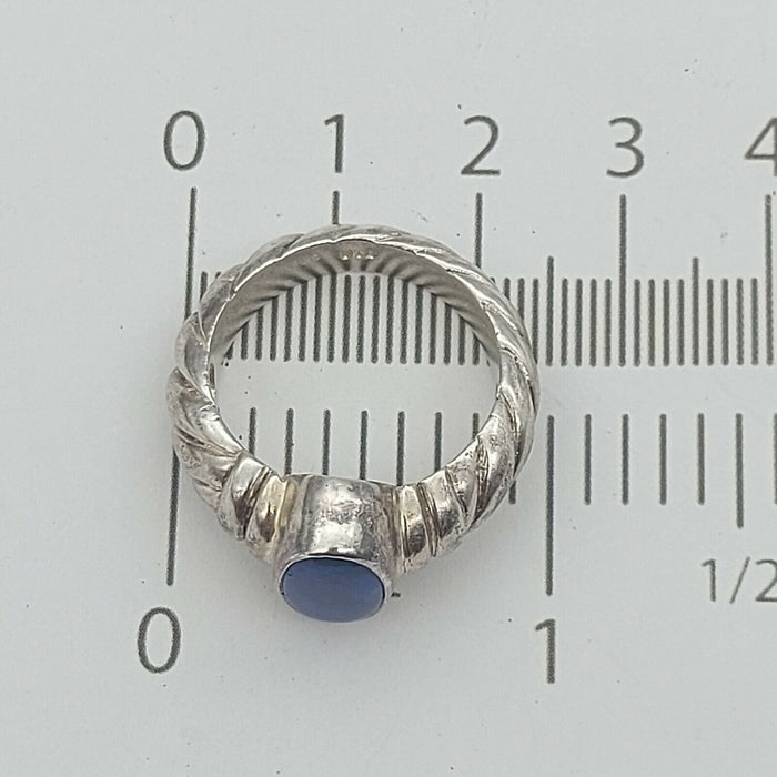 Unisex Ring Silver (925) Opal Unique Dress Ring