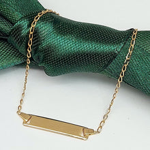 Load image into Gallery viewer, Ladies Yellow Gold 14ct (585, 14K) Solid High Quality Link Bar Bracelet
