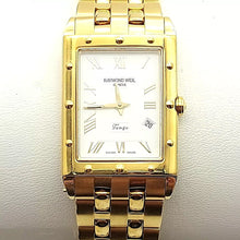 Load image into Gallery viewer, Ladies Raymond Weil Tango 5981 Gold Plated Stainless Steel Watch
