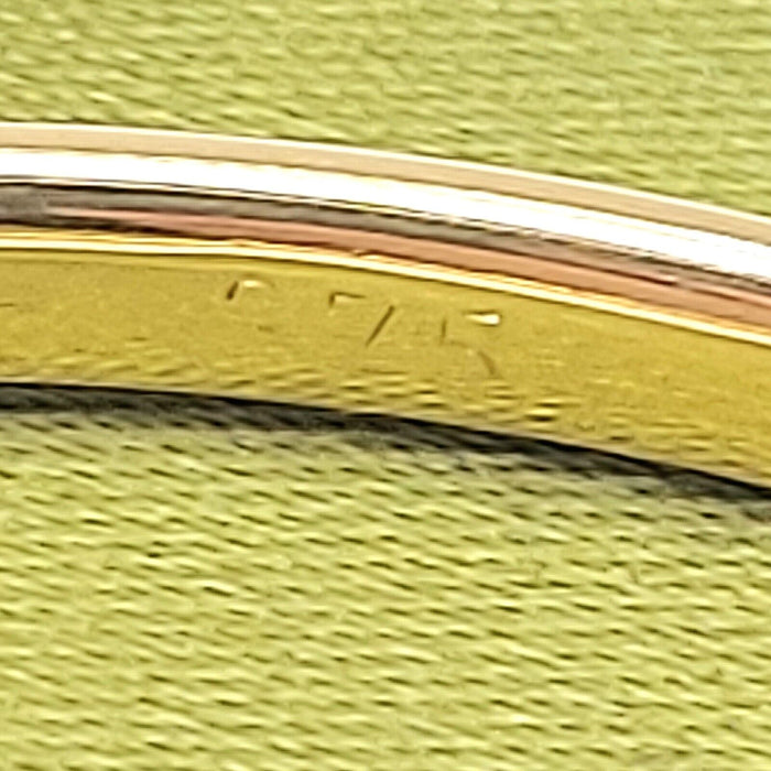 Ladies Yellow Gold 9ct (375, 9K) High Quality Handmade Smooth Bangle