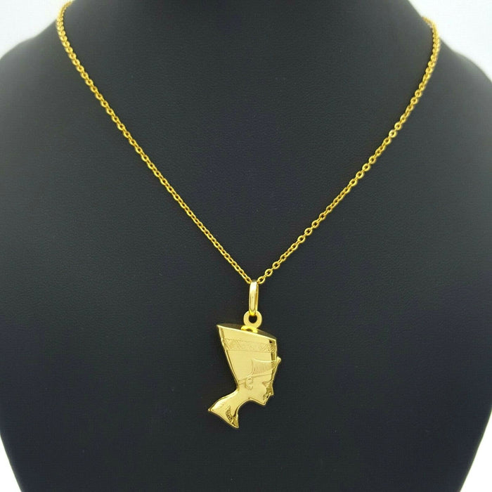 Ladies Pendant 9ct (375, 9K) Yellow Gold Pharaoh Pendant