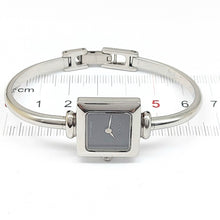 Load image into Gallery viewer, Ladies Gucci 1900L Stainless Steel Minimal Black Square Face Watch
