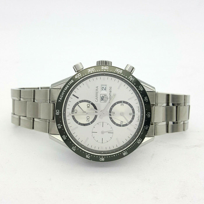 Genuine Tag Heuer Men's Carrera Chrono Tachy Calibre 16 CV2011 Watch