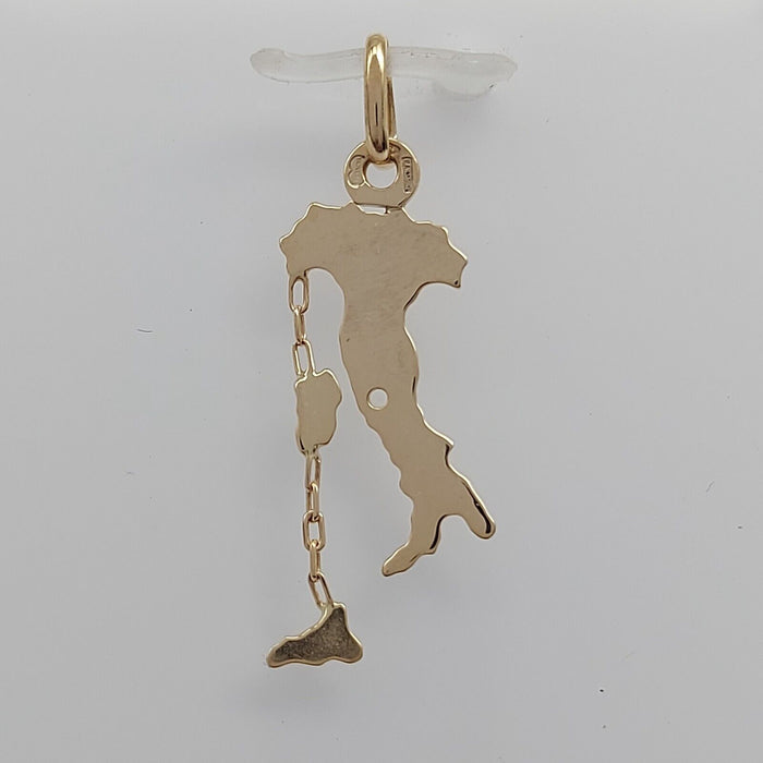 Ladies Yellow Gold 9ct (375, 9K) UNOAERRE Italy, Sardinia and Sicily Pendant