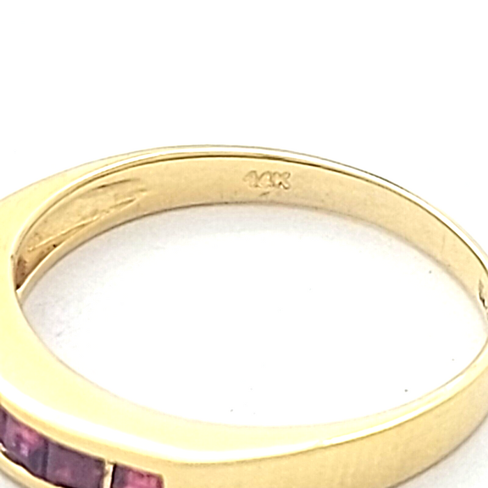 Ladies 14ct (585, 14K) Yellow Gold and Tourmaline Ring