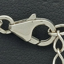 Load image into Gallery viewer, Ladies Necklace 925 Silver Anchor Chain with Opal Arrow Pendant Necklace
