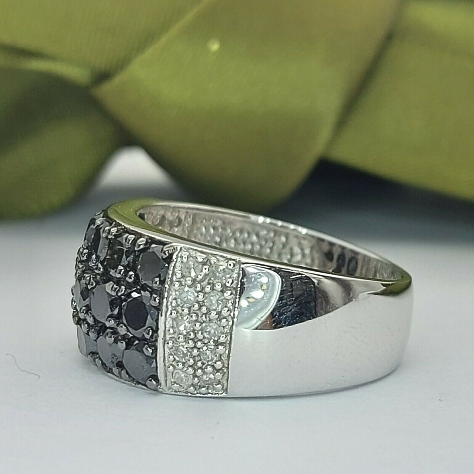 Ladies White Gold Ring 10ct (417,10K) White Gold Natural Diamond Ring