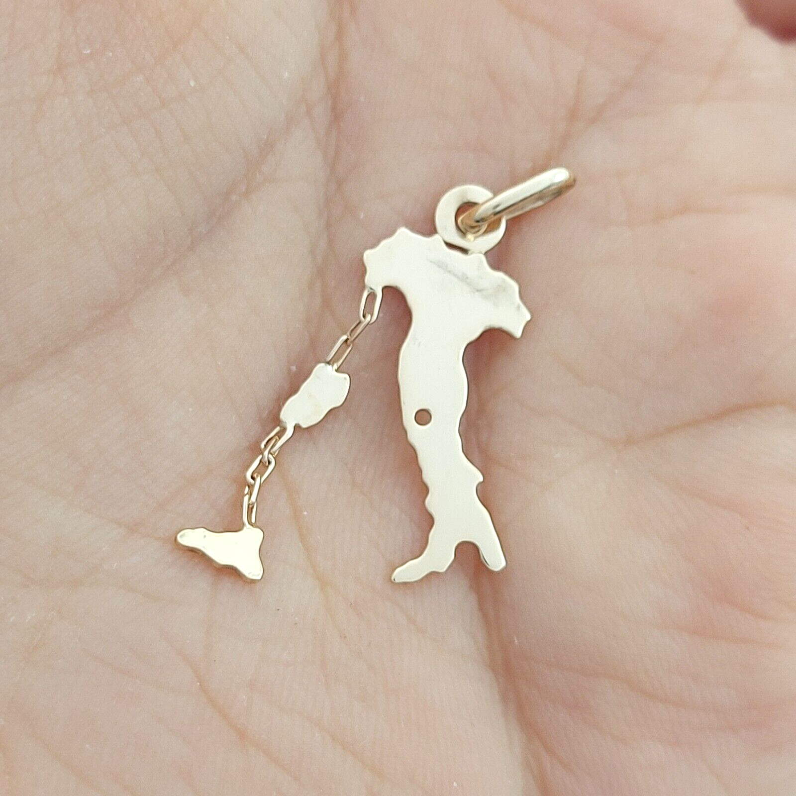 Ladies Yellow Gold 9ct (375, 9K) UNOAERRE Italy, Sardinia and Sicily Pendant