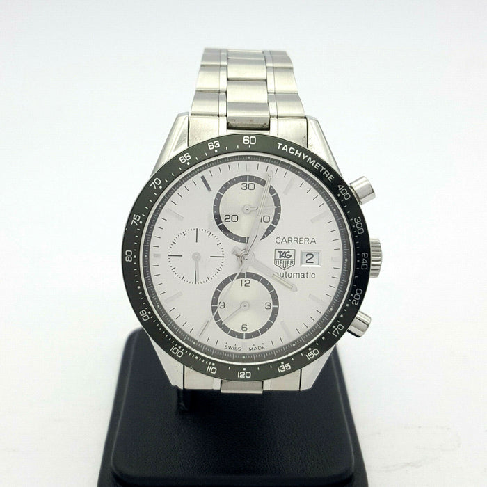 Genuine Tag Heuer Men's Carrera Chrono Tachy Calibre 16 CV2011 Watch