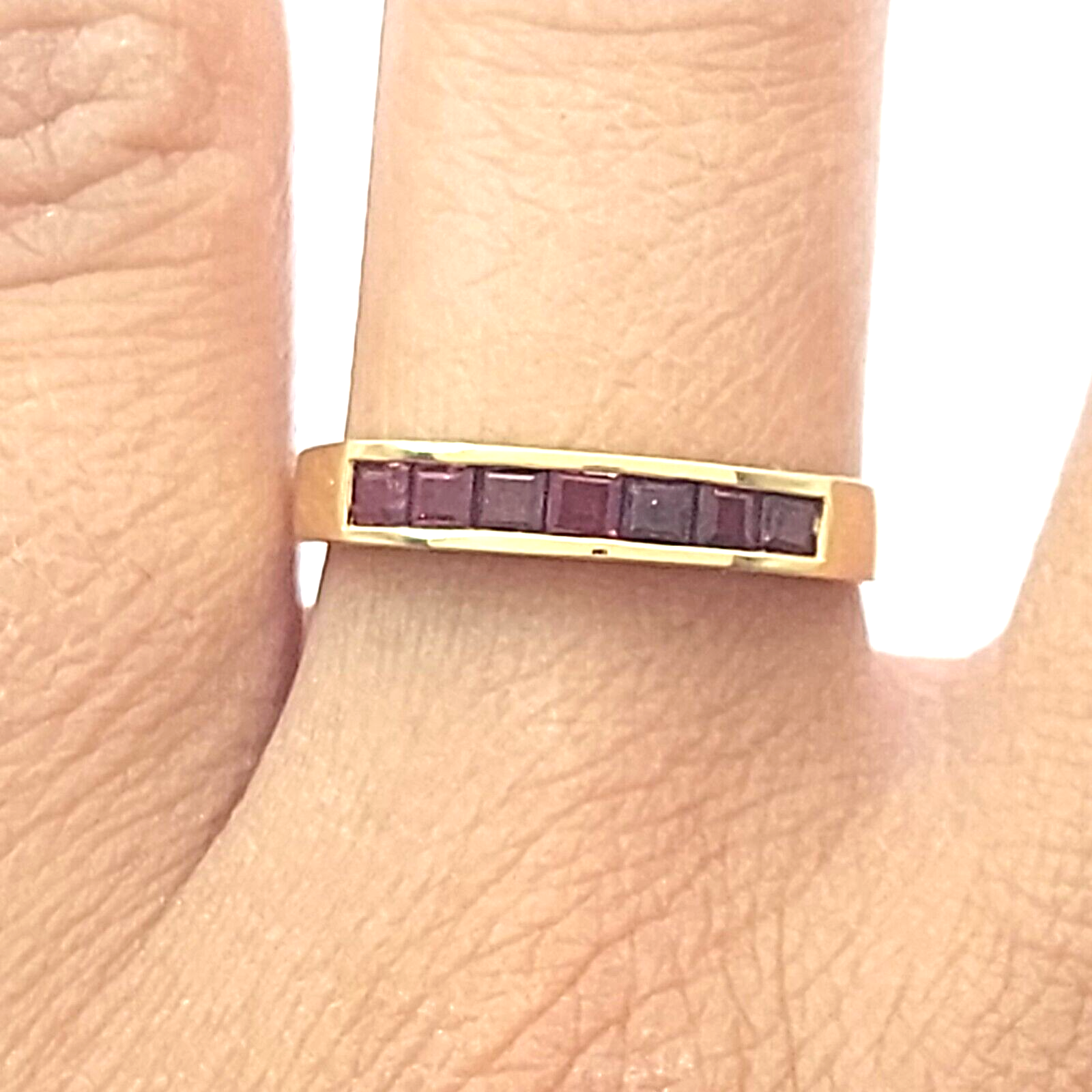 Ladies 14ct (585, 14K) Yellow Gold and Tourmaline Ring