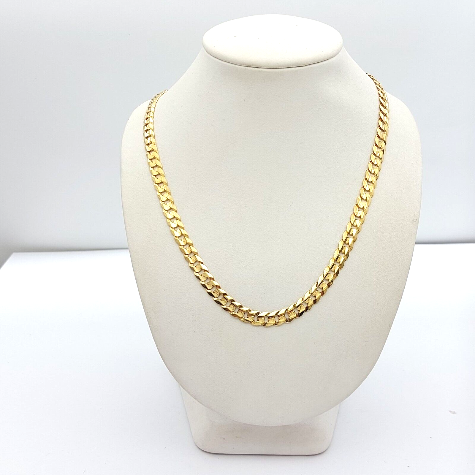 Ladies Necklace 9ct (375, 9K) Real Yellow Gold Chain Necklace