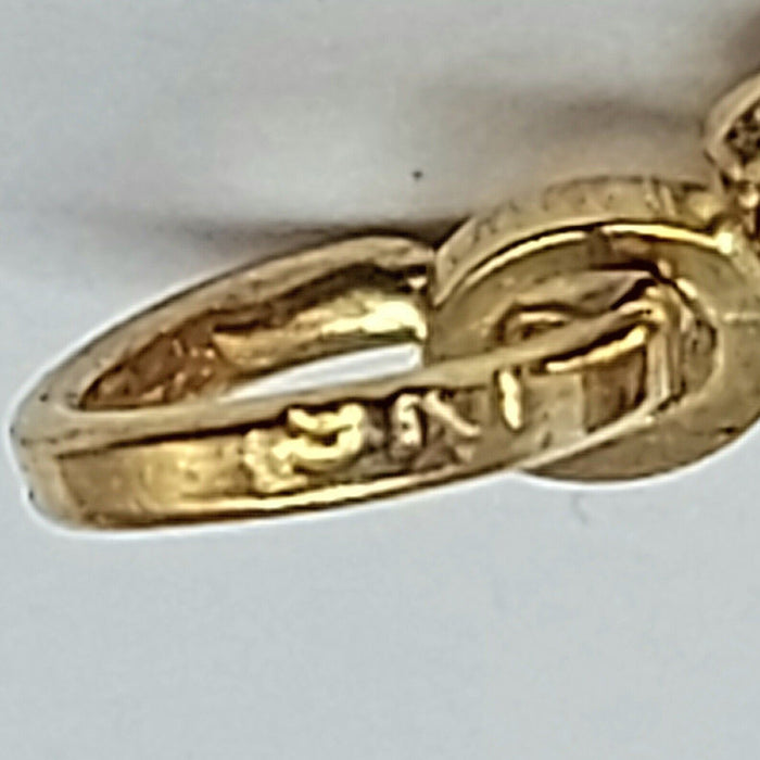 Ladies Yellow Gold 9ct (375, 9K) High Quality Pharaoh Side Profile Pendant