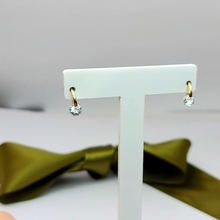 Load image into Gallery viewer, Ladies Earrings Yellow Gold 9ct (375,9k) Handmade Solitaire Natural Pearl Studs
