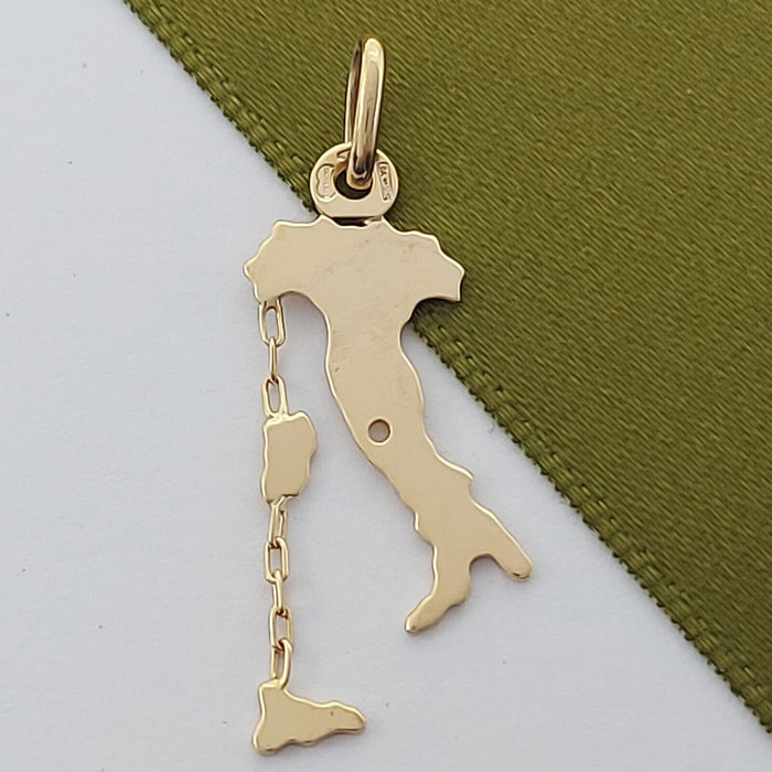 Ladies Yellow Gold 9ct (375, 9K) UNOAERRE Italy, Sardinia and Sicily Pendant