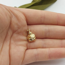 Load image into Gallery viewer, Unisex Pendant 9ct (375, 9K) Yellow Gold Buddha Pendant
