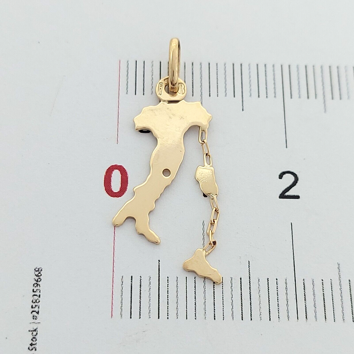 Ladies Yellow Gold 9ct (375, 9K) UNOAERRE Italy, Sardinia and Sicily Pendant