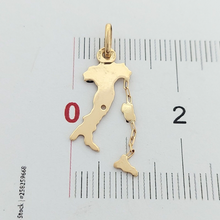 Load image into Gallery viewer, Ladies Yellow Gold 9ct (375, 9K) UNOAERRE Italy, Sardinia and Sicily Pendant
