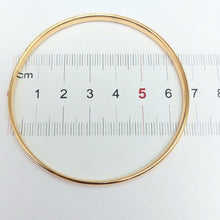 Load image into Gallery viewer, Ladies Yellow Gold 9ct (375, 9K) High Quality Handmade Smooth Bangle
