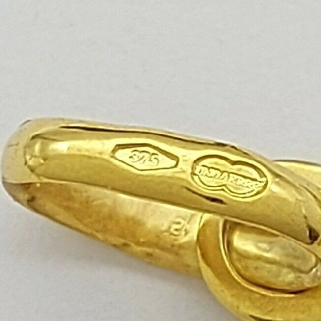 Ladies Pendant 9ct (375, 9K) Yellow Gold Crucifix Pendant