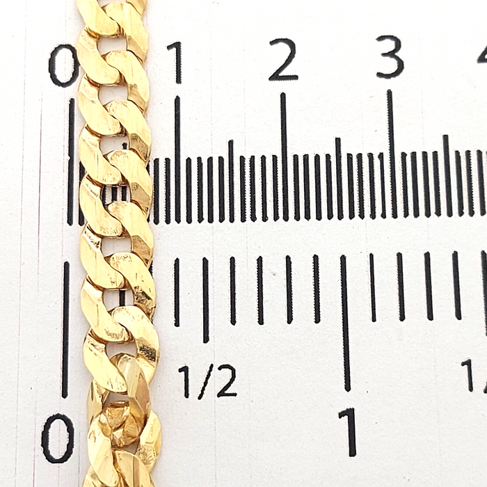 Ladies Necklace 9ct (375, 9K) Real Yellow Gold Chain Necklace