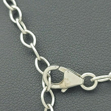 Load image into Gallery viewer, Ladies Necklace Sterling Silver 925 Curb Chain with Opal Arrow Pendant Necklace
