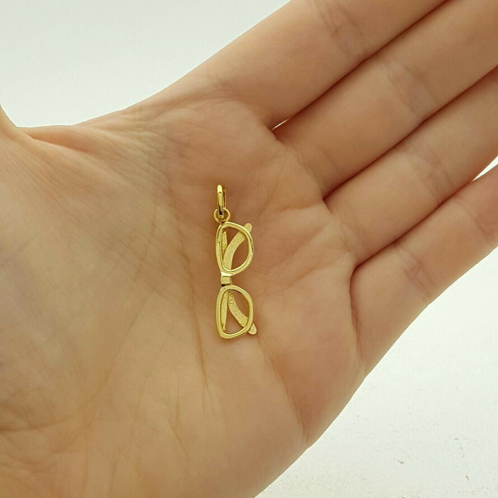 Ladies Pendant 9ct (375, 9K) Yellow Gold Sunglasses Pendant