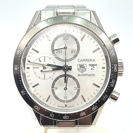 Genuine Tag Heuer Men's Carrera Chrono Tachy Calibre 16 CV2011 Watch