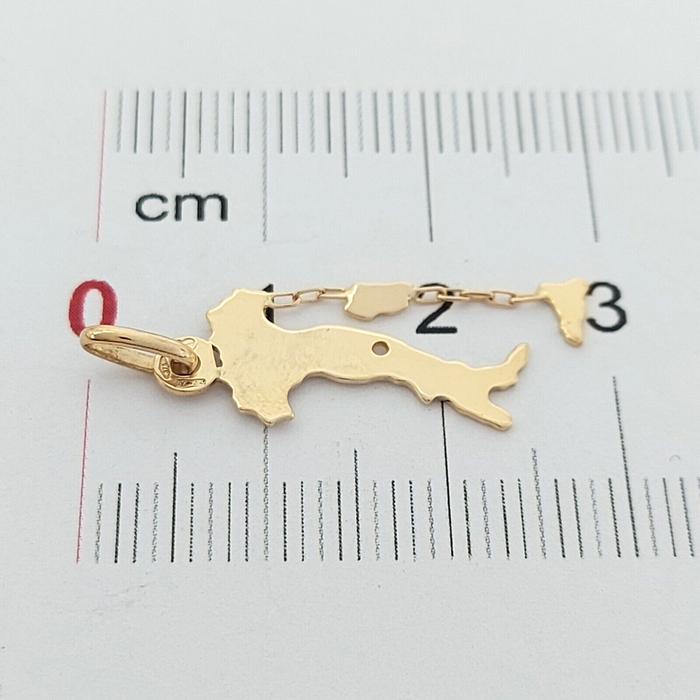 Ladies Yellow Gold 9ct (375, 9K) UNOAERRE Italy, Sardinia and Sicily Pendant
