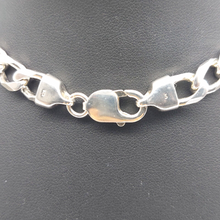 Load image into Gallery viewer, Unisex Sterling Silver (925) Solid High Quality Curb Chain Necklace
