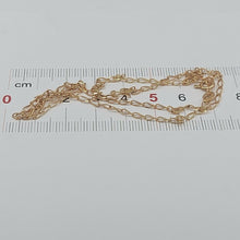 Load image into Gallery viewer, Ladies Yellow Gold 9ct (375, 9K) Italian Elongated Oval Link Chain Necklace
