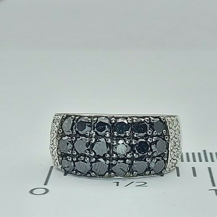 Ladies White Gold Ring 10ct (417,10K) White Gold Natural Diamond Ring