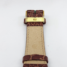 Load image into Gallery viewer, Unisex 18ct (750, 18K) Solid Yellow Gold Vintage IWC Swiss Watch w Leather Strap
