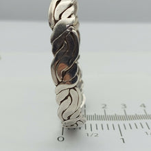 Load image into Gallery viewer, 925 Sterling Silver Unique Patterned Bangle
